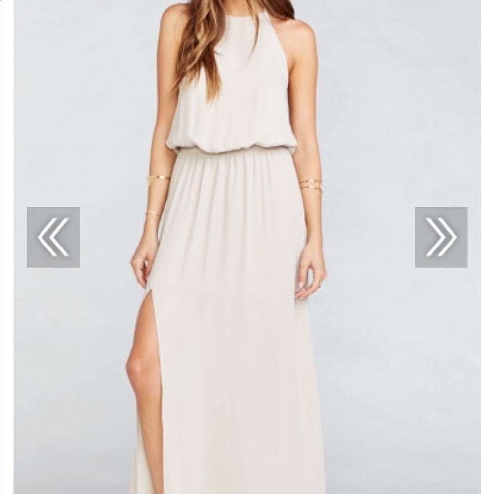 Show Me Your Mumu Heather Halter Dress